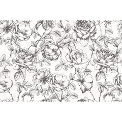 Плитка декор Axima Мерида цветы 300х200х8 мм