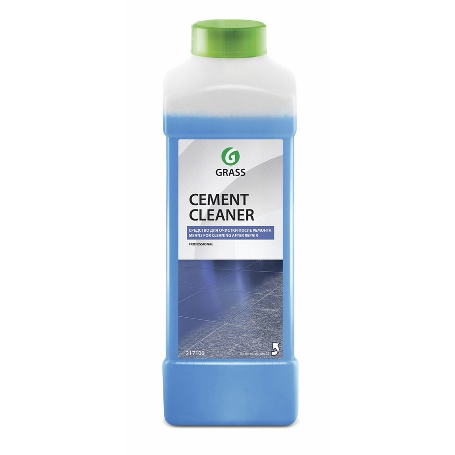 Очиститель после ремонта Grass Cement Cleaner 1 л — купить в Петровиче в СанктПетербурге цена