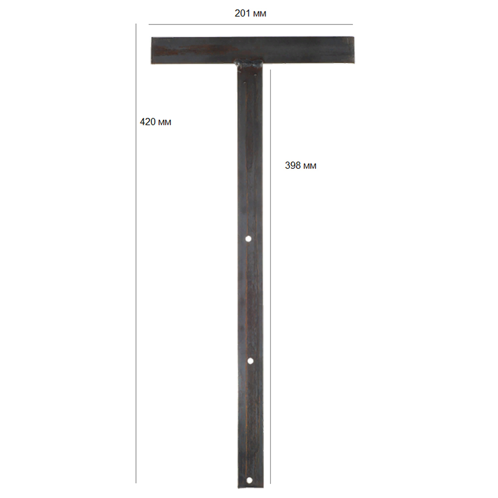 Костыль кровельный 400х200 мм Т-образный Вид№2