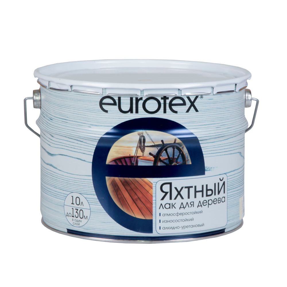 Лак яхтный Eurotex для дерева полуматовый 10 л — купить в Москве: цены ...
