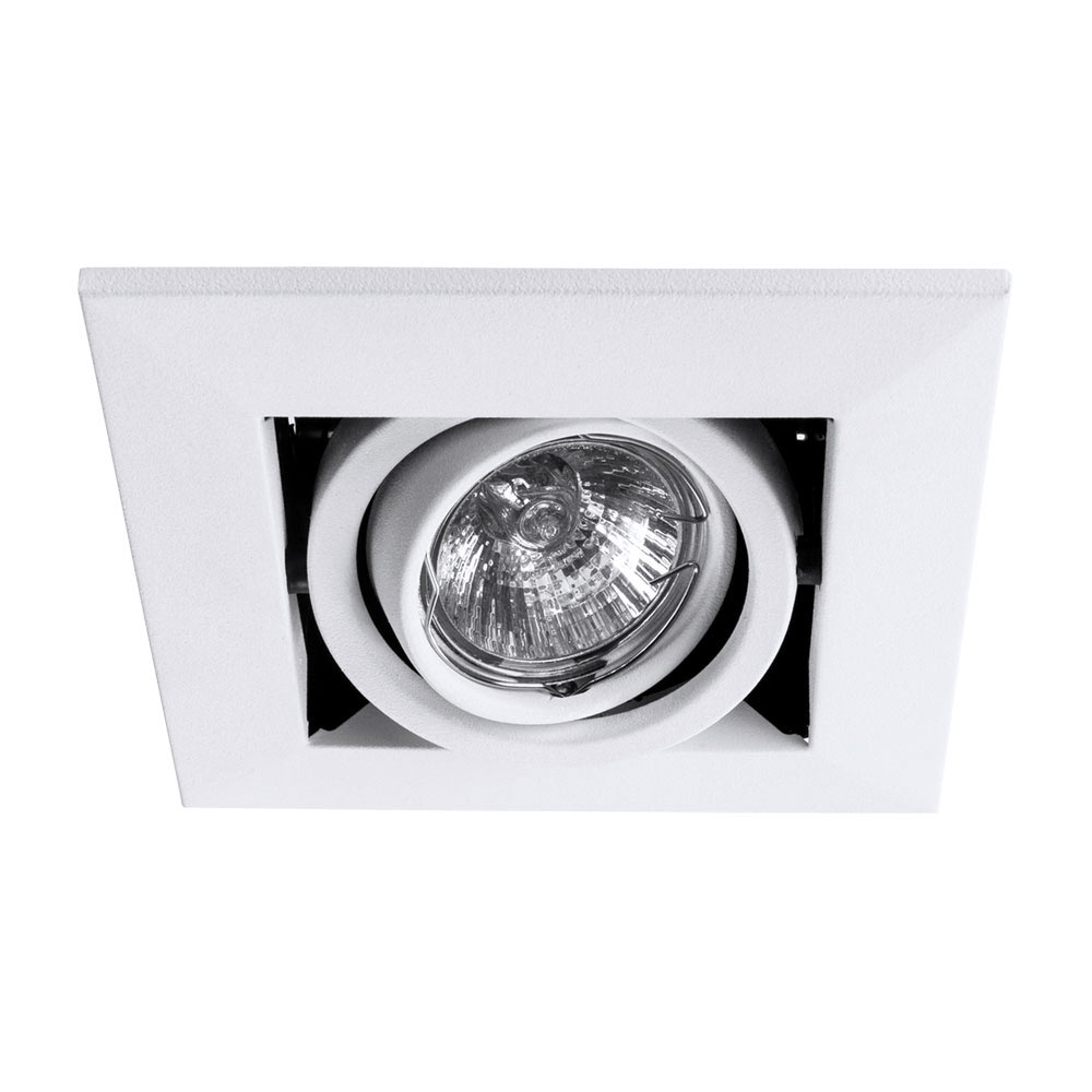 Спот потолочный встраиваемый Arte Lamp Cardani Piccolo GU10 50 Вт белый IP20 (A5941PL-1WH)