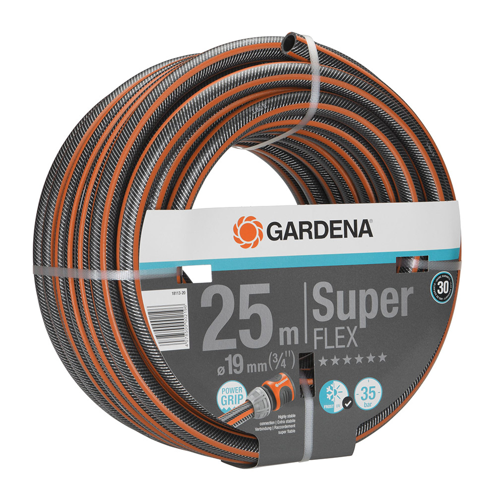 фото Шланг поливочный 3/4" 25 м gardena superflex (18113-20.000.00)