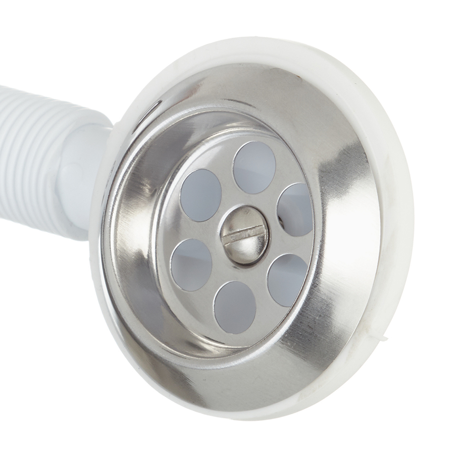 Сифон для ванны WIRQUIN 30718061 1 1/2"х40 с выпуском D 70 мм с ...
