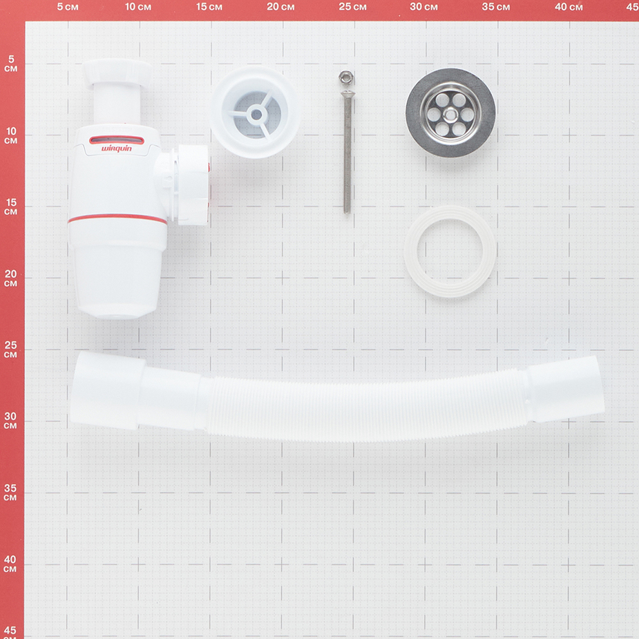 Сифон для раковины WIRQUIN Neo Air System 30987079 1 1/4"х40 мм система ...