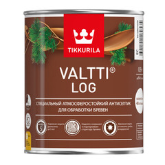Антисептик Tikkurila Valtti Log декоративный для дерева палисандр 9 л
