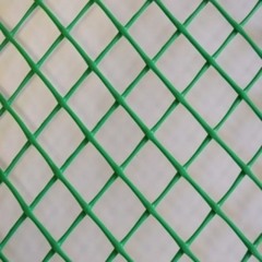 Сетка пластиковая заборная Дачник 1х10 м зеленая ячейка 83х83 мм