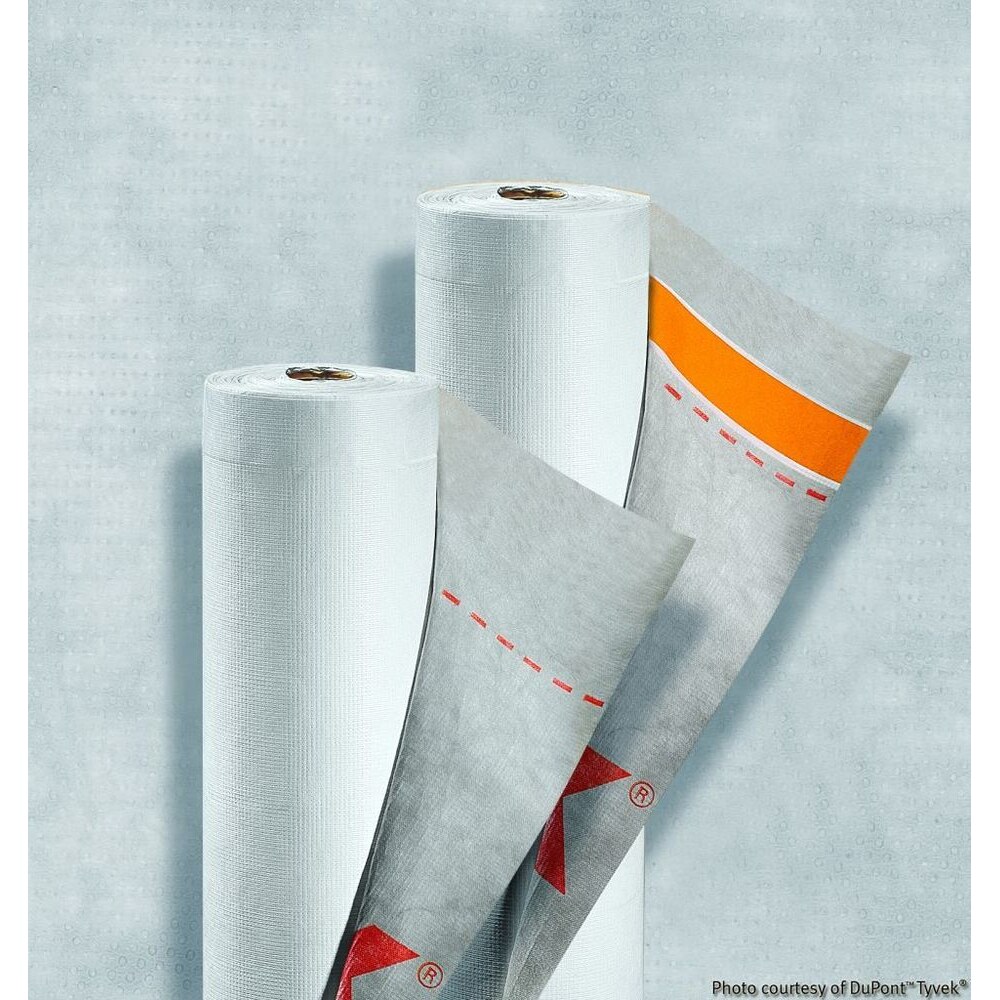 Ветро-влагозащита Tyvek Supro/Tape с монтажной лентой 148 г/м2 75 кв.м ...