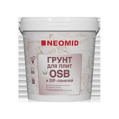 Грунт Neomid для плит OSB и SIP-панелей белый 1 кг