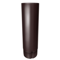 Труба водосточная Optima пластиковая d90 мм 3 м коричневая RAL 8017