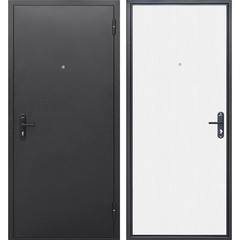 Дверь входная Ferroni Стройгост 5 РФ правая антик серебро - дуб белый 960х2050 мм