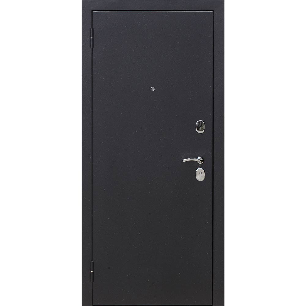 фото Дверь входная ferroni garda левая черный муар - темный кипарис 860х2050 мм