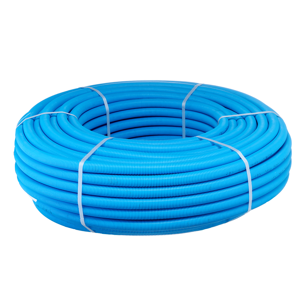 фото Труба металлопластиковая henco (100-020mb) 20 мм синяя standard (100 м)