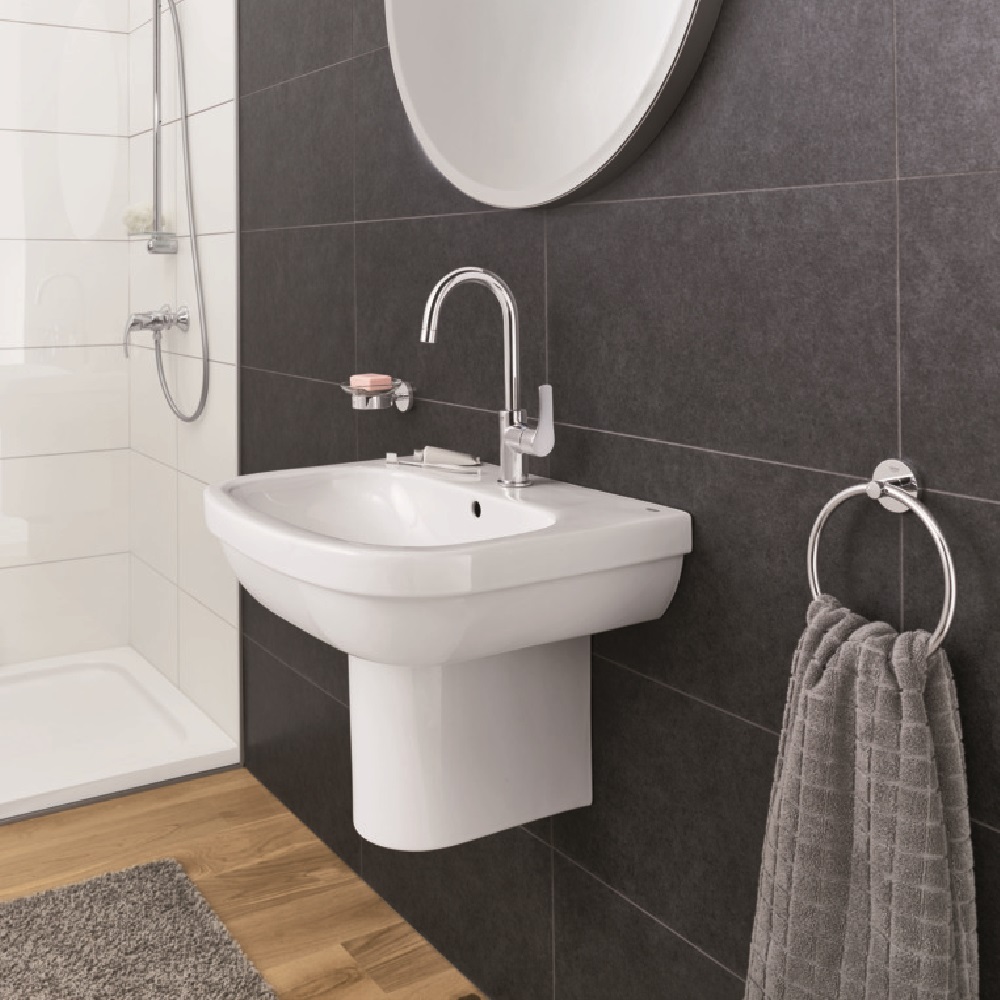 фото Полотенцедержатель кольцо grohe essentials 40365001 d180 мм сталь хром