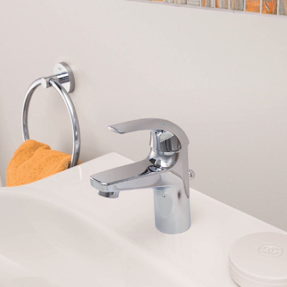 фото Полотенцедержатель кольцо grohe essentials 40365001 d180 мм сталь хром