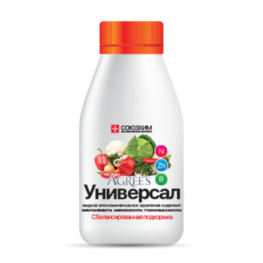 Жидкое органоминеральное удобрение "Агрис" "Универсал осенний", 0,5 л ...