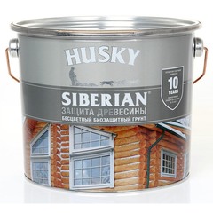 Грунт для дерева Husky Siberian бесцветный 2,7 л
