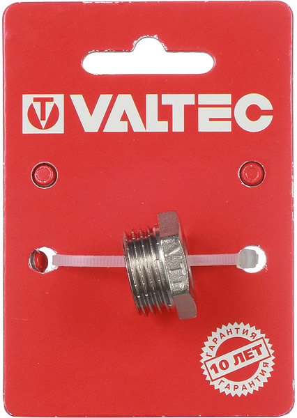 Футорка VALTEC (VTr.581.N.0402) 1/2 НР(ш) х 1/4 ВР(г) латунная Вид№4