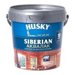 Лак акриловый Husky Siberian Аквалак 0,9 л
