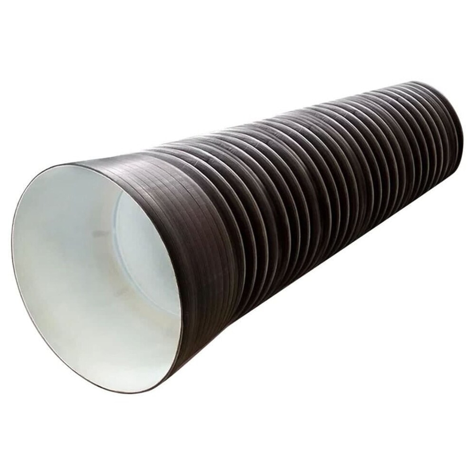 Труба двустенная гофрированная ПЭ d250/216 мм 6 м SN6 с раструбом ...