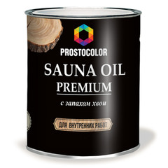 Масло Prostoсolor Sauna Oil для полков бань и саун 0,75 л