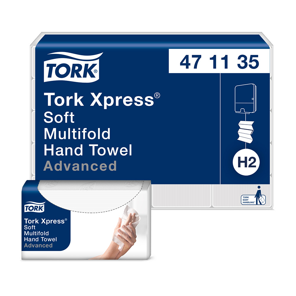фото Полотенца tork xpress multifold листовые (190 листов)