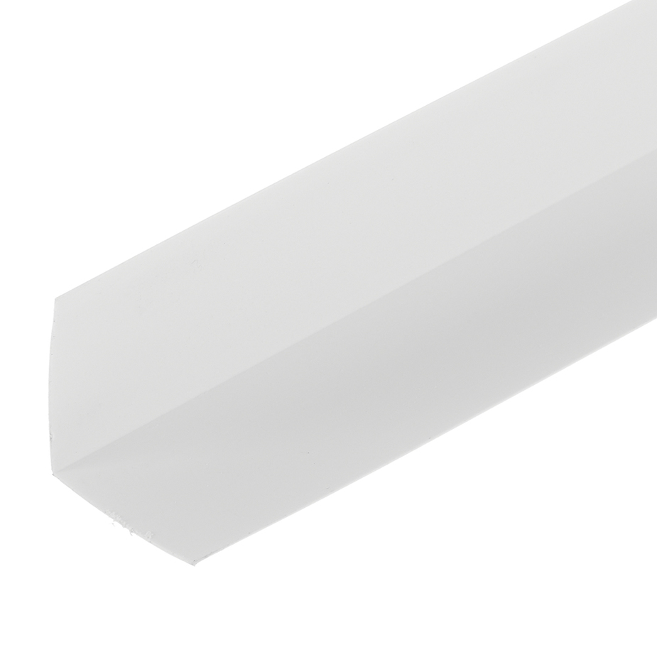 Уголок ПВХ 50х50х2700 мм гладкий белый — купить в Петровиче в Санкт ...