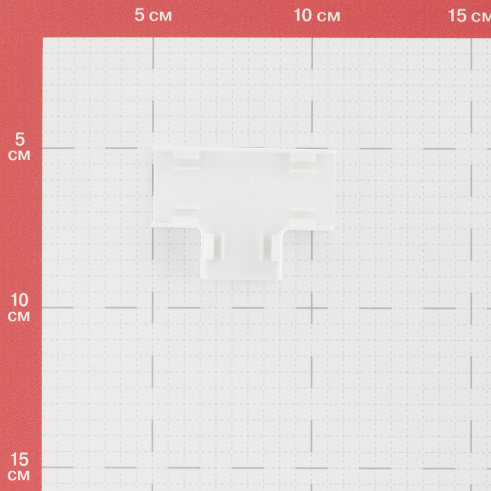фото Тройник для кабель-канала dkc (00525) 22х10 мм белый