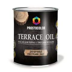 Масло Prostocolor Terrace Oil для деревянных поверхностей бук 0,75 л