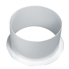 Фланец для круглых воздуховодов d120 мм стальной белый (12ФМ)