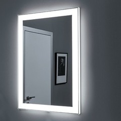 Зеркало Dreja Kvadro 600х850 мм c LED-подсветкой и бесконтактным выключателем
