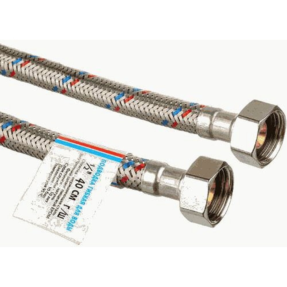 Подводка гибкая для смесителя ТР-сантехника 180 см 1/2 ВР(г) х 1/2 ВР(г ...?