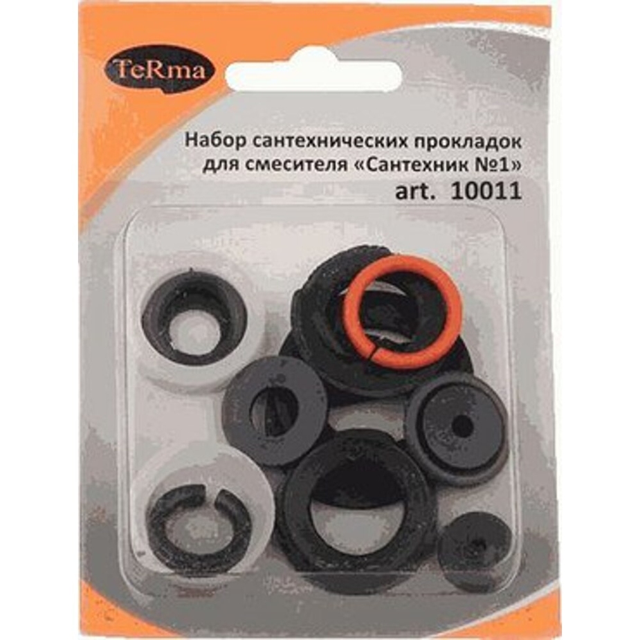 Набор сантехнических прокладок для смесителя Terma Сантехник №1 (Terma ...