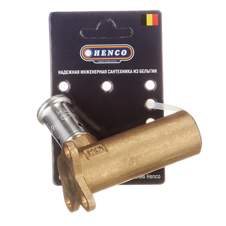 Водорозетка удлиненная Henco (4P-1604) 16(пресс) x 1/2 ВР(г) — купить в ...