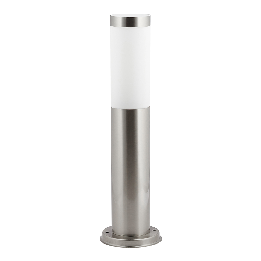 Светильник садово-парковый Feron Техно серебро 450 мм E27 18 Вт IP44 (11809)
