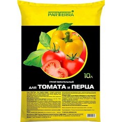 Почвогрунт Нов-Агро Parterraдля томатов и перцев 10 л