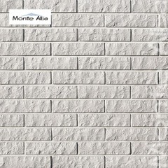Камень искусственный Monte Alba Пикс Толедо белая (48 шт. = 1.39 кв.м)