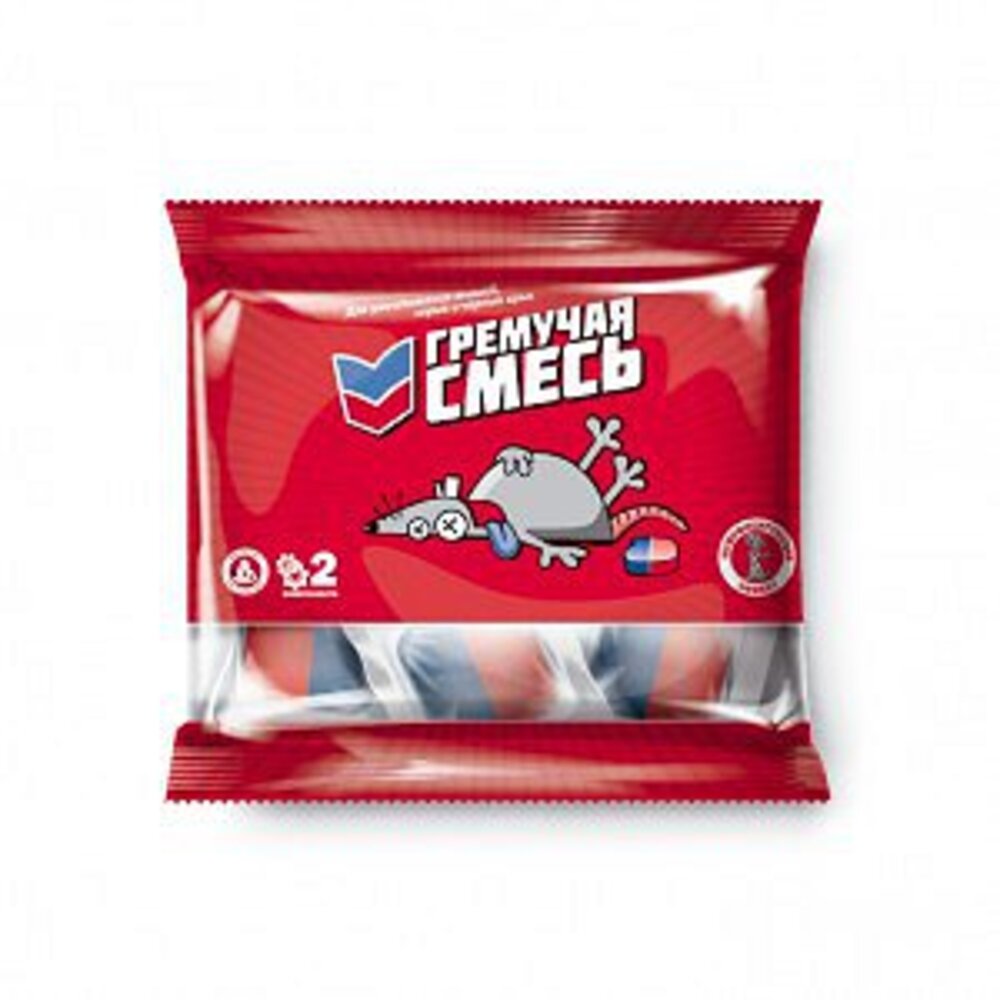 гремучая смесь от грызунов 200гр (50). гремучая смесь от грызунов 200гр (50). гремучая смесь 100гр. гремучая смесь от грызунов купить. гремучая смесь тесто-брикеты 100гр.
