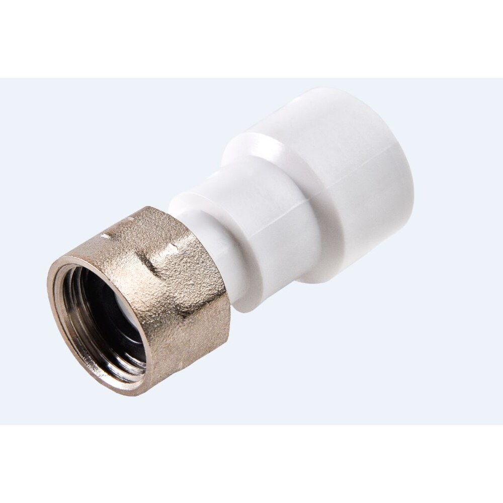 Муфта полипропиленовая 20 мм х 1/2 ВР(г) с накидной гайкой — купить в ...