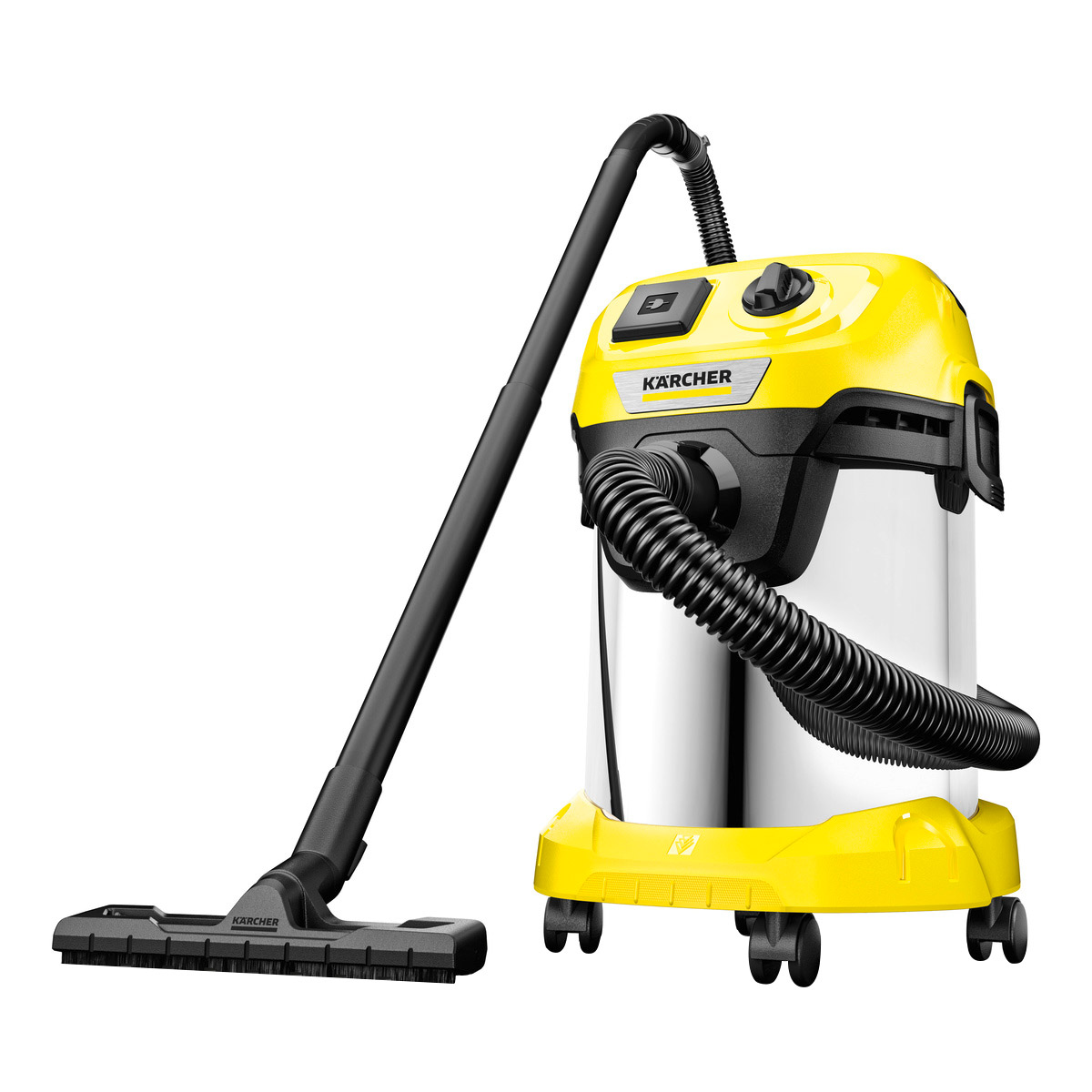 фото Пылесос строительный электрический karcher wd 3 p s v-17/4/20 (ysy) *eu (1.628-190.0) 1000 вт 17 л