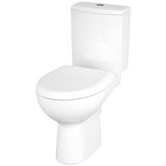 Унитаз-компакт NATURE CLEAN ON 011 сид. с м/л быстросъём CERSANIT (KO-NTR011-3/5-COn-DL)