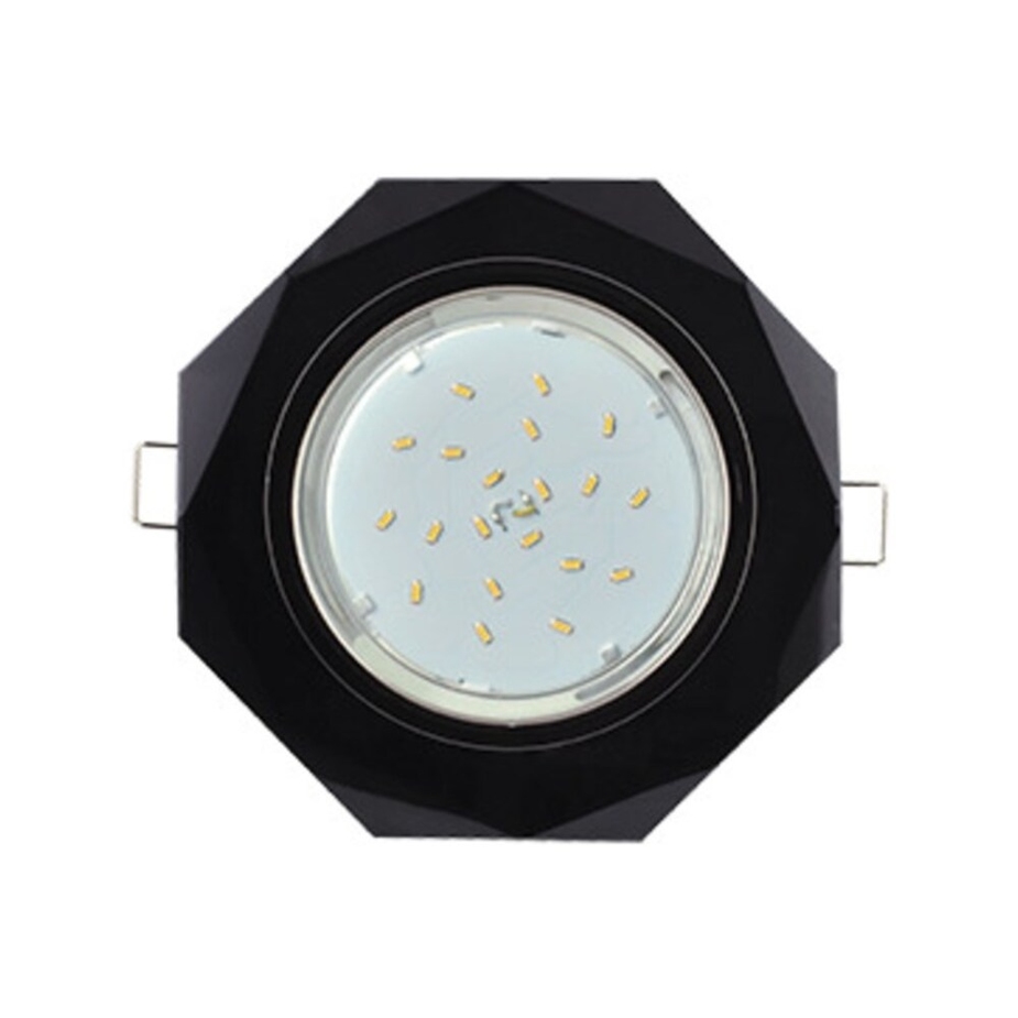 Светильник встраиваемый GX53 133 мм IP20 Ecola (FP538AECH) хром/черный ...