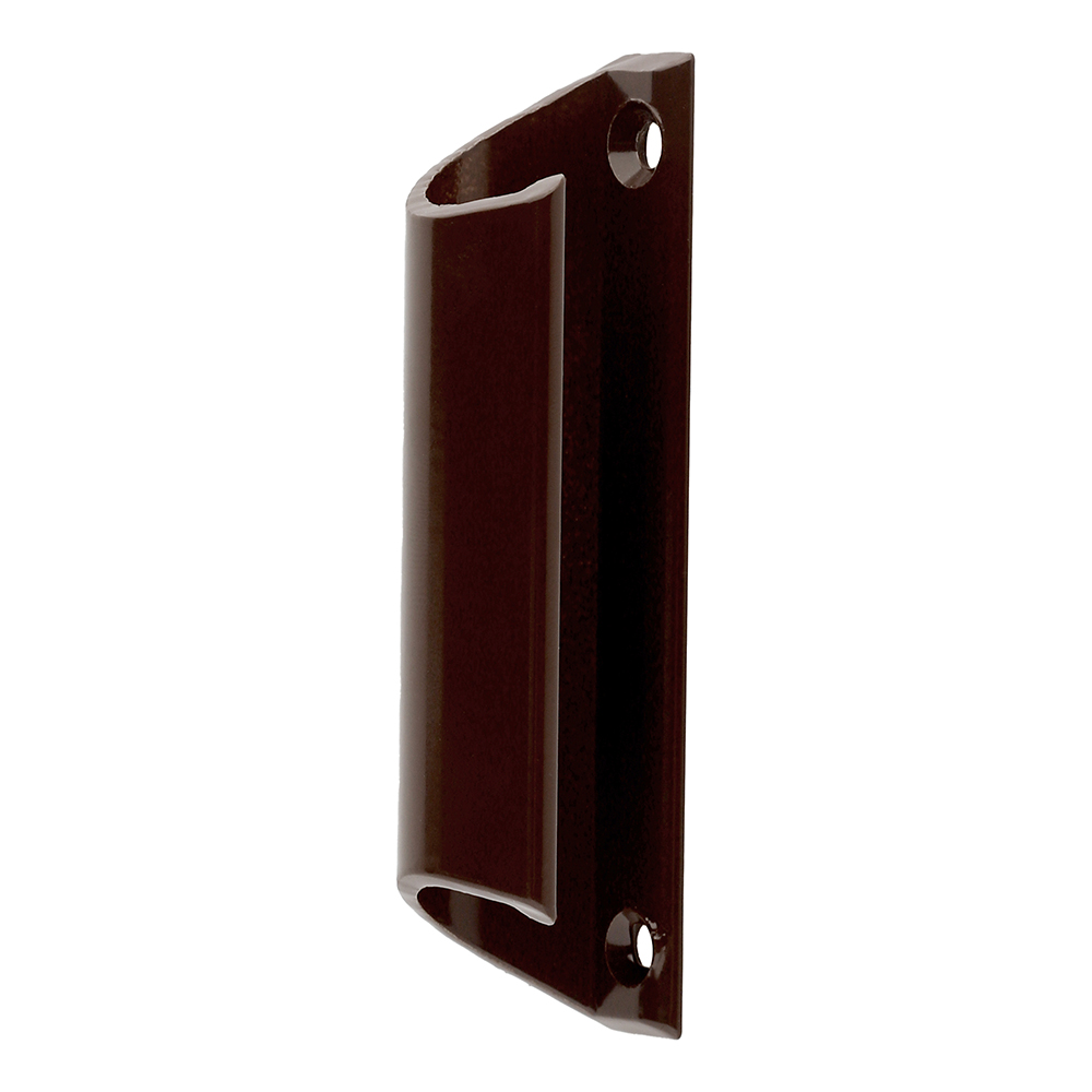 Ручка-скоба для балконной двери коричневая металл ручка балконная пластиковая крепеж в комплекте