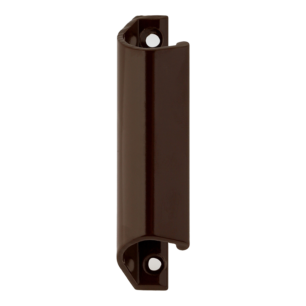 фото Ручка-скоба для балконной двери коричневая метал