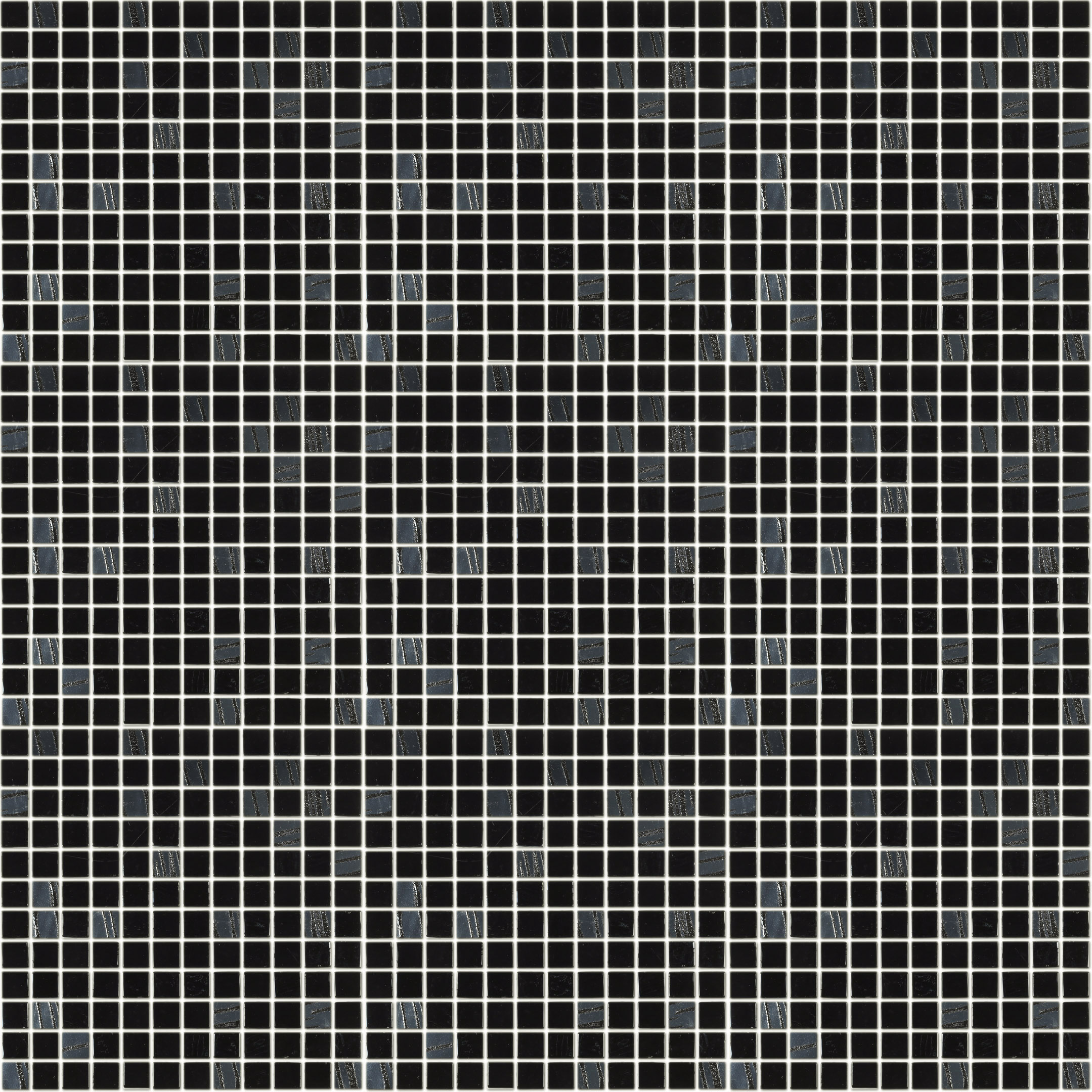 фото Мозаика lavelly smalta черный микс стеклянная 311х311х4,9 мм глянцевая