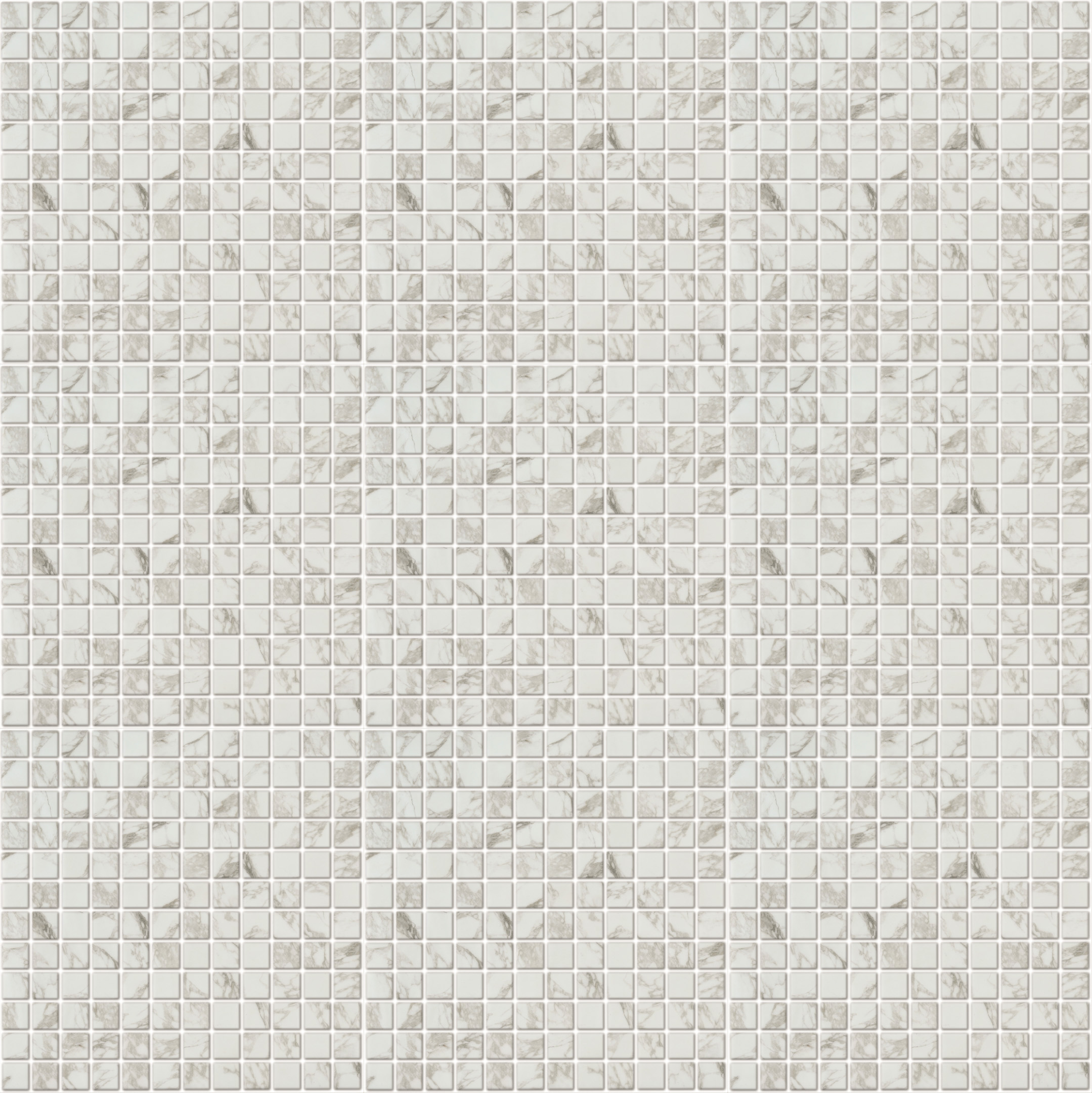 фото Мозаика lavelly smalta мрамор белый стеклянная 311х311х4,9 мм матовая