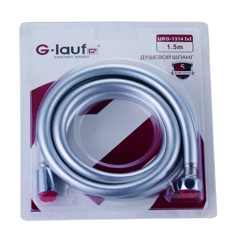 Шланг для душа ПВХ оплетка 150см URG-1314 имп/имп G.Lauf (Китай ...