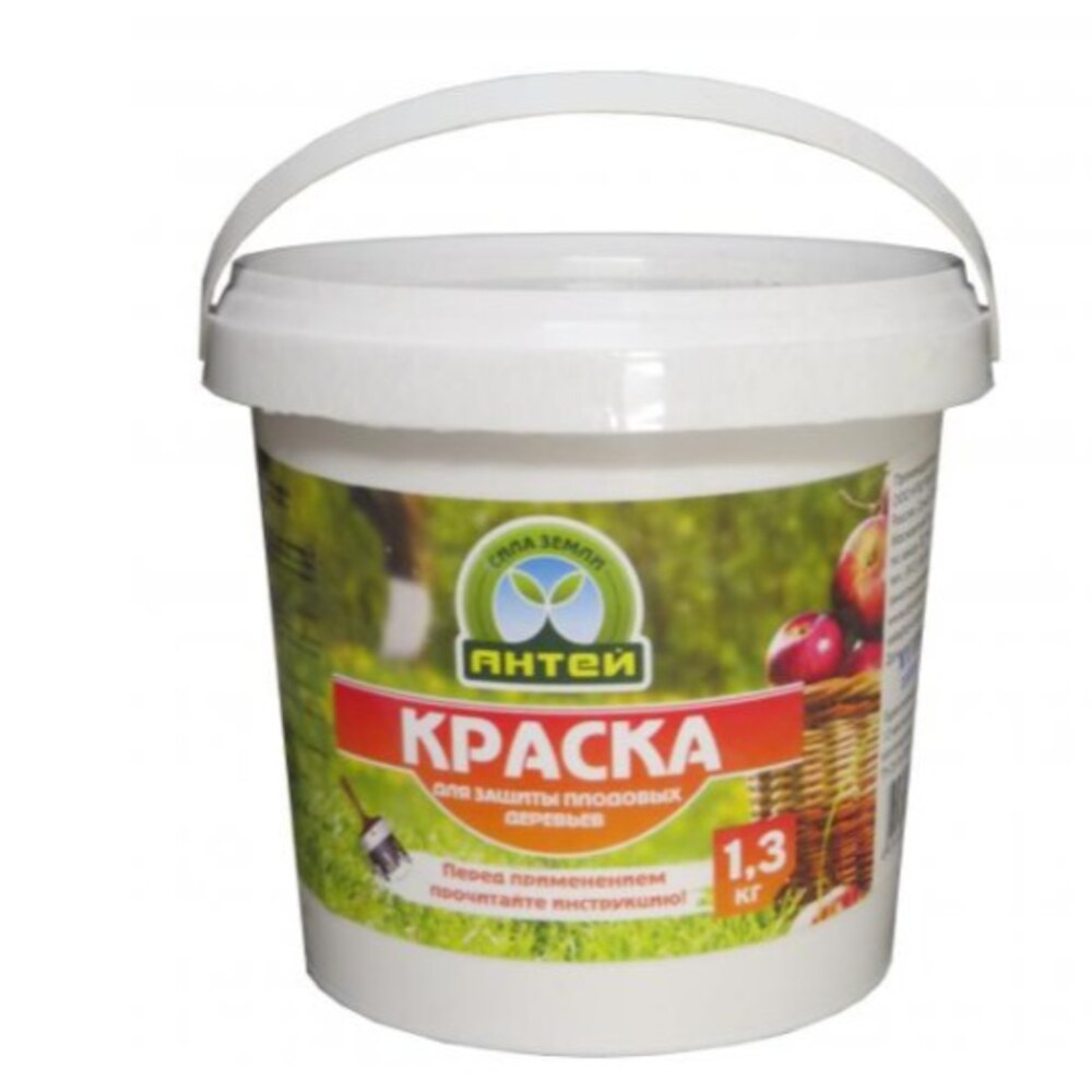 Краска для деревьев садовая. Краска для защиты плодовых деревьев Антей 2 кг. Краска для деревьев 1,3 кг Антей. Краска для защиты деревьев 1,3кг (12) ТД Антей. Краска для побелки садовых деревьев.