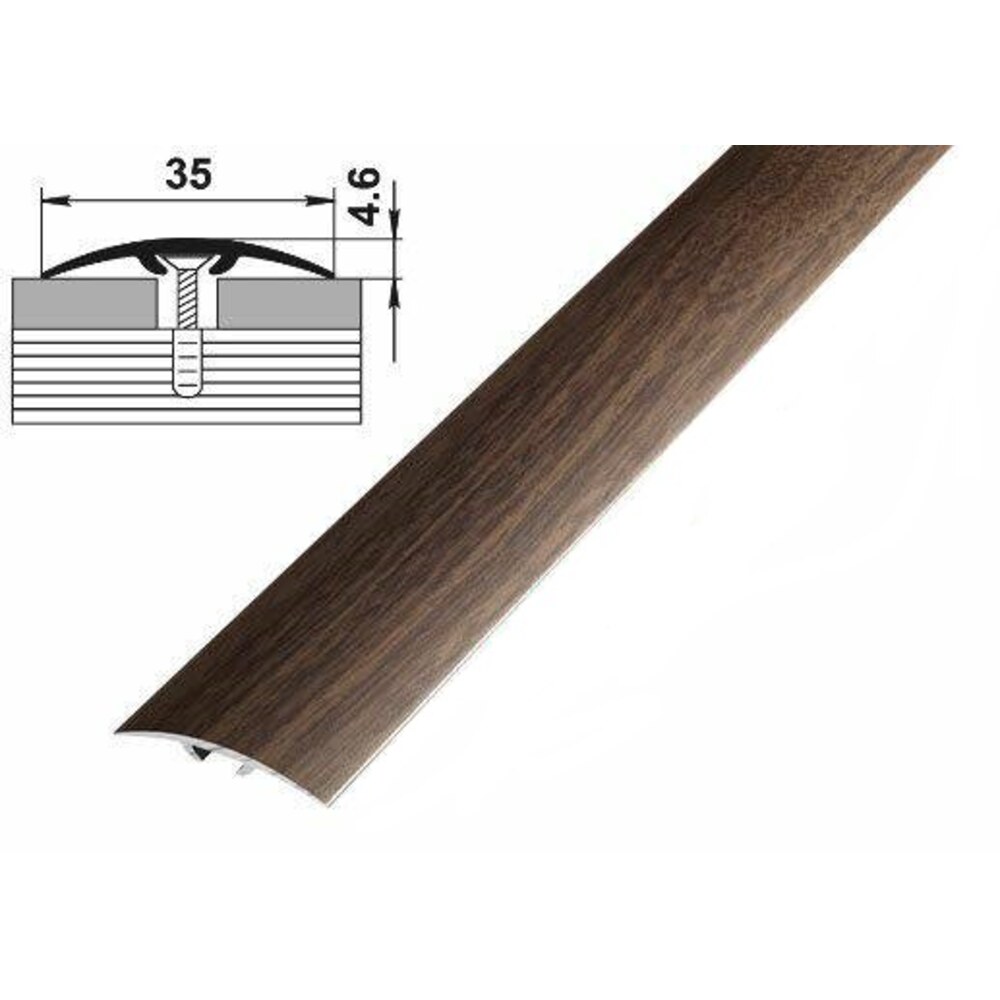 Порог ламината скрытым креплением. Порожек дуб мокко. Порог скрытого монтажа алюминиевый размер 35мм. Порожек алюминиевый стыкоперекрывающий. Порожек со скрытым креплением.