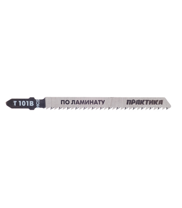 Пилки для лобзика Практика T101В (034-434) по ламинату L75 мм чистый рез (2 шт.) лобзик электрический