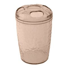 Стакан для ванной Idi land Tule настольный пластик коричневый (2213039)